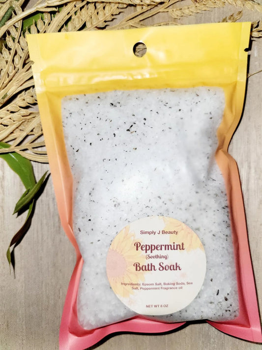 Peppermint Soothing Foot Soak 8oz