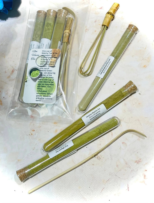 3-Test Tube Matcha Blends Tea Kit