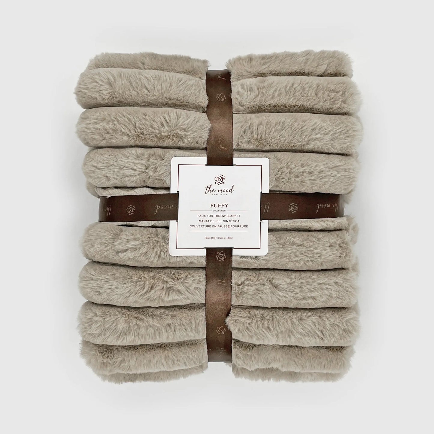 Puffy Collection - Luxurious Faux Fur Throw