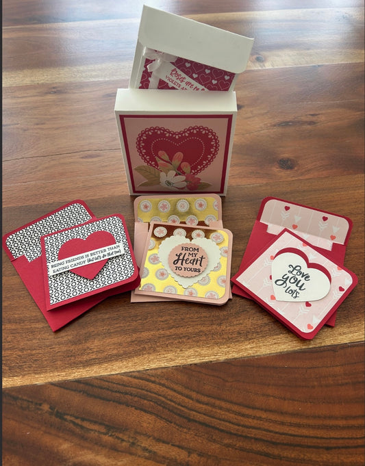 Valentine's Day Gift Cards Sets of 4